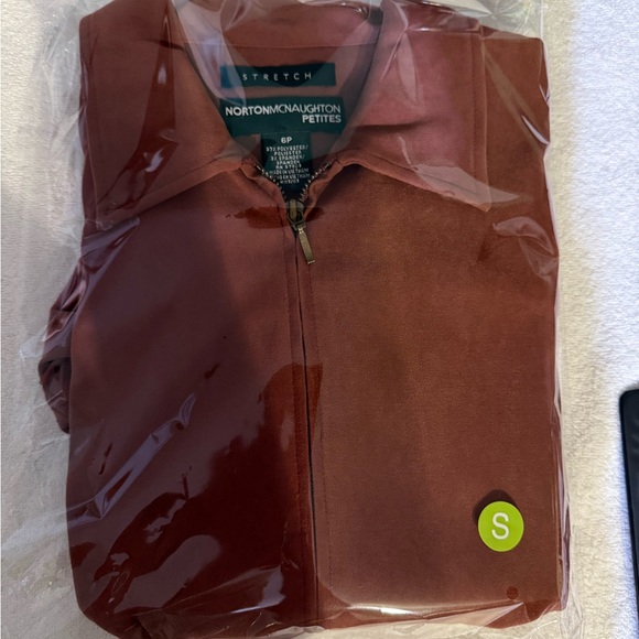 Norton McNaughton Women's Rust Blazer Jacket Size 6P - Picture 11 of 12